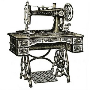 Treadle sewing machine