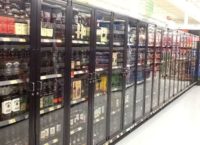 Liquor locked at WalMart